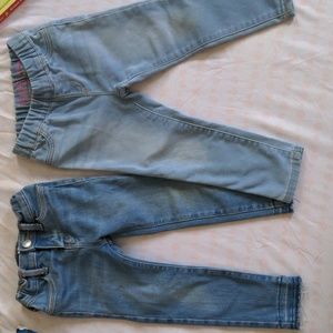 TODDLER GIRL'S JEGGINGS & JEAN BUNDLE 3T